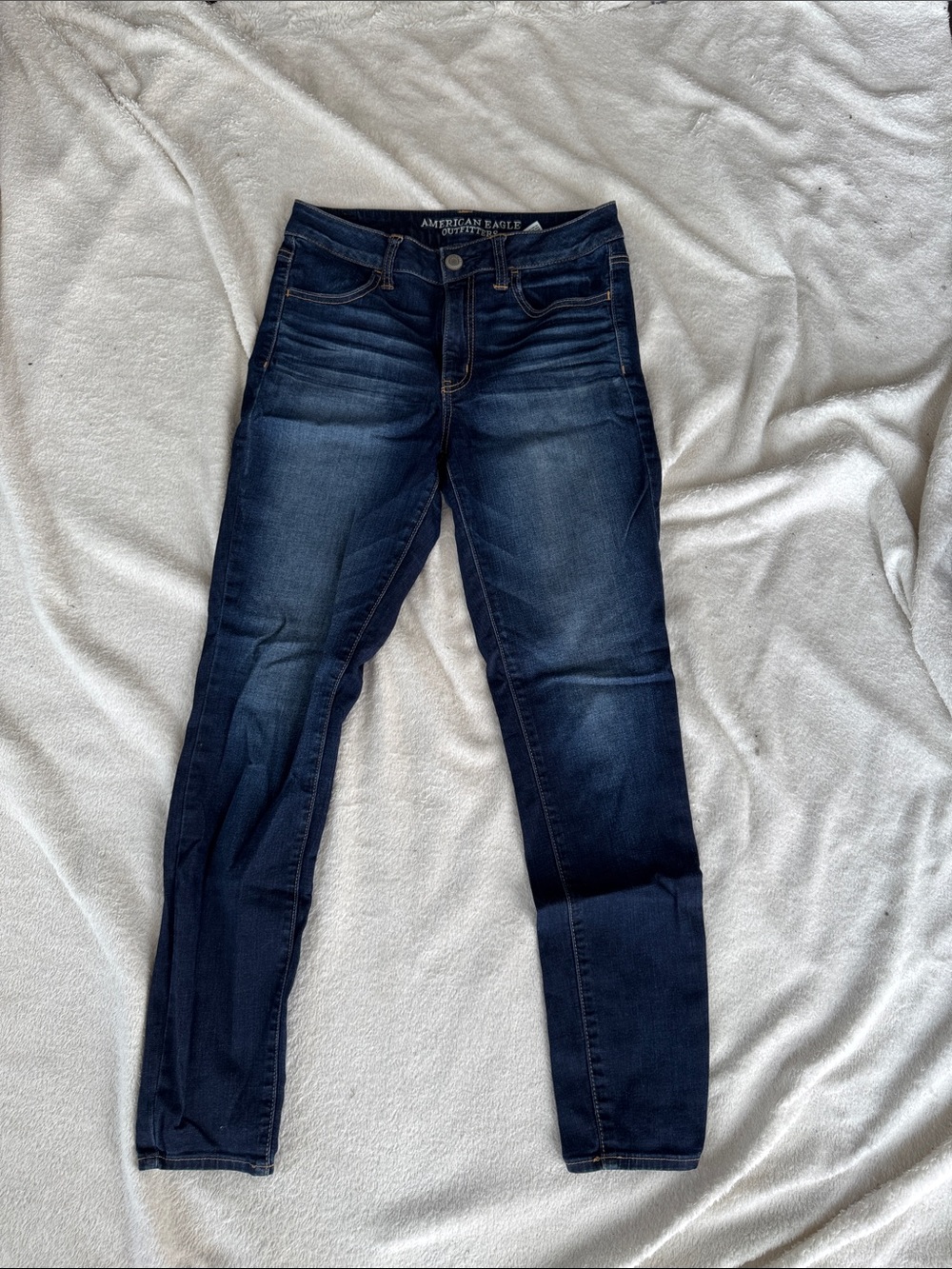 American Eagle Outfitters Dark Blue Skinny Jeans
